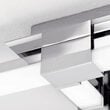 Plafoniera moderna crom IP44 LED 27W/1740lm/3000K, Ledina DL 7-636/4 Chrom Orion